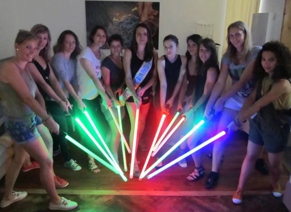 Световой меч Люка из серии &quotSkywalker LightSaber Jedi&quot &quotГолубой Вейдер&quot 100 см