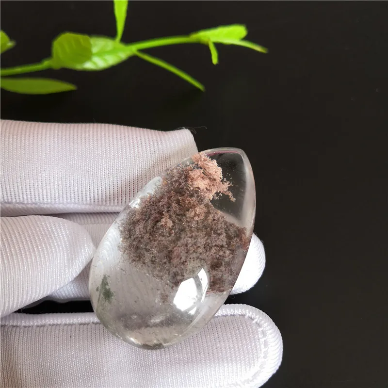 AAA ++ Редкий Натуральный Желтый призрак Фантом кварцевый кристалл кулон образец