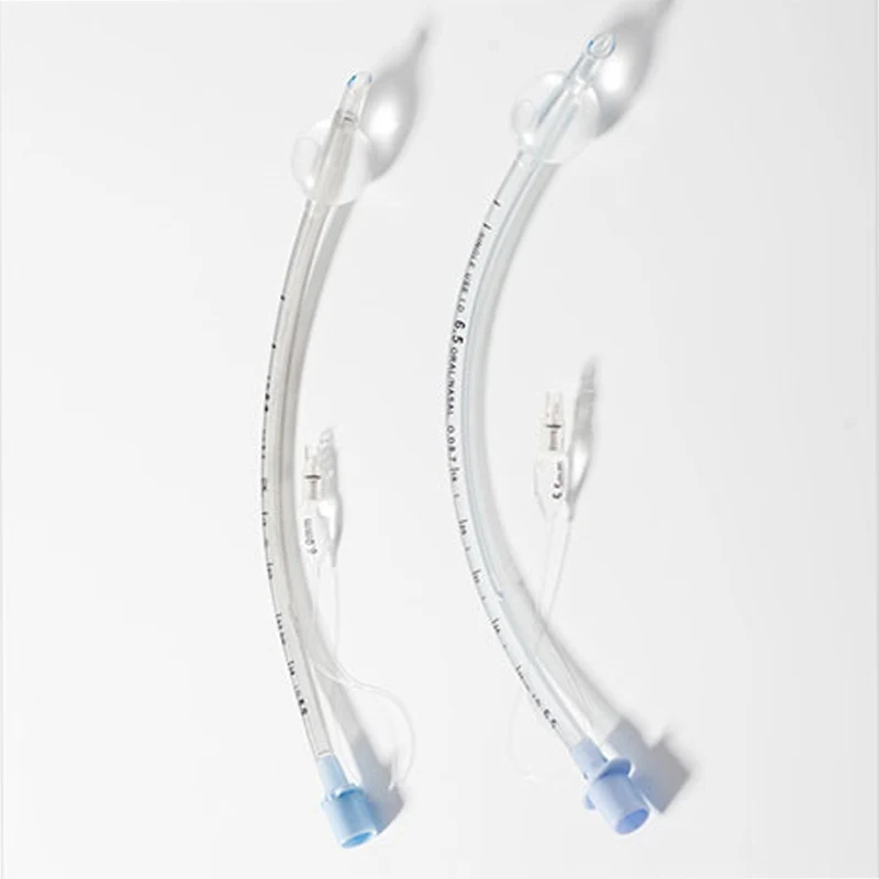 

10 Pcs Disposable Heat Sensitive PVC Cuff Endotracheal Intubation Endotracheal Tube For Artificial Airway Establishment