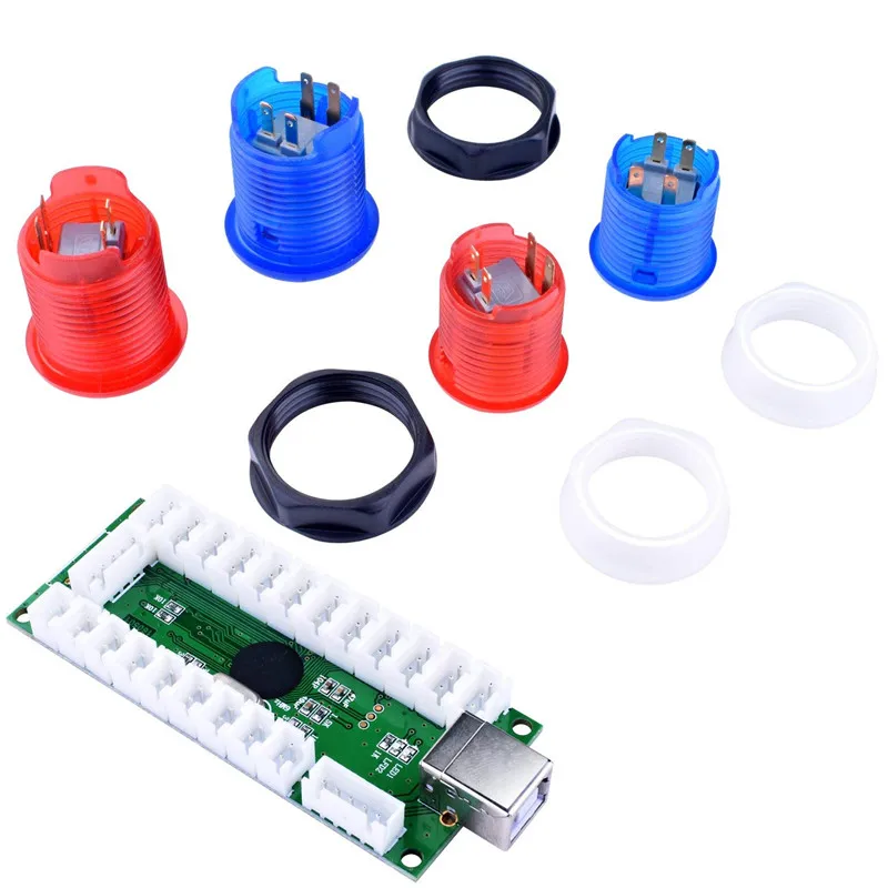 Для Raspberry Pi 3 2 Модель B Retropie аркада DIY части 2xzero задержка USB энкодер|Соединители| |