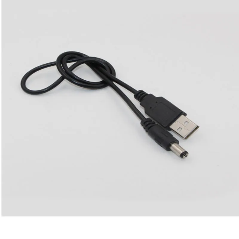 1 шт. 0 5 м USB порт для 5x2 мм В DC Цилиндрический разъем кабеля питания черный