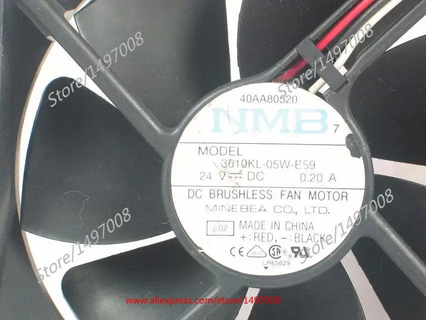 NMB-MAT 3610KL-05W-B59 L02 DC 24V 0.20A 92x92x25mm вентилятор охлаждения сервера | Компьютеры и офис