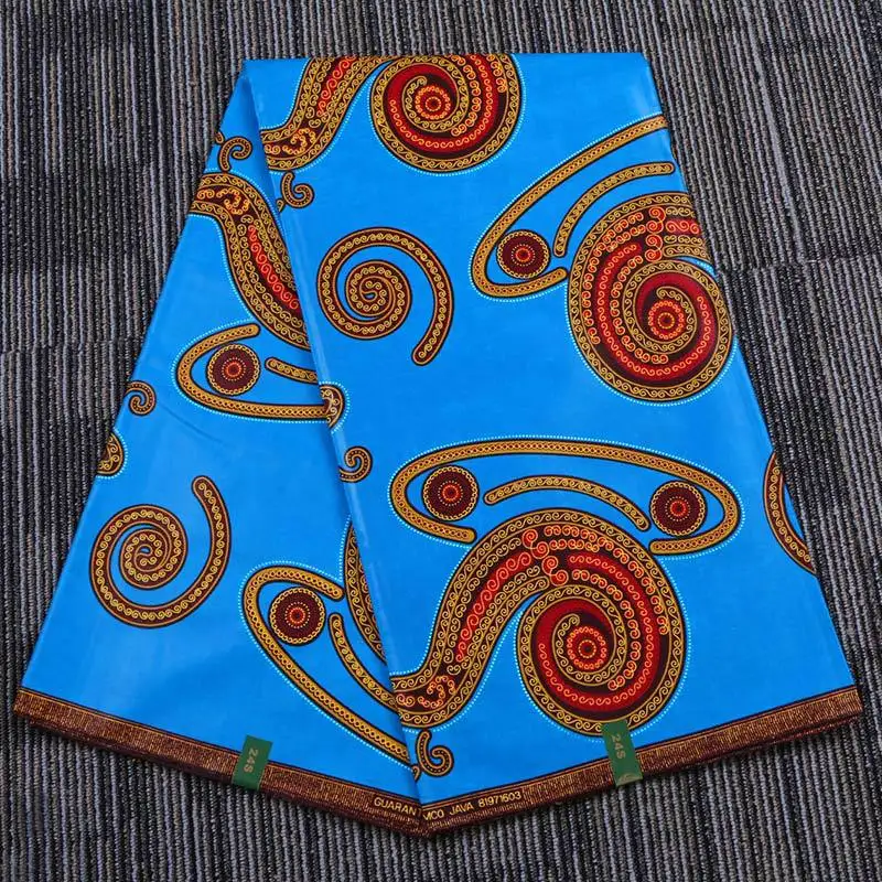 blue snail ! Wholesale of New National Wind Cotton Printed Fabric Plain Geometric in 2019 wax | Дом и сад