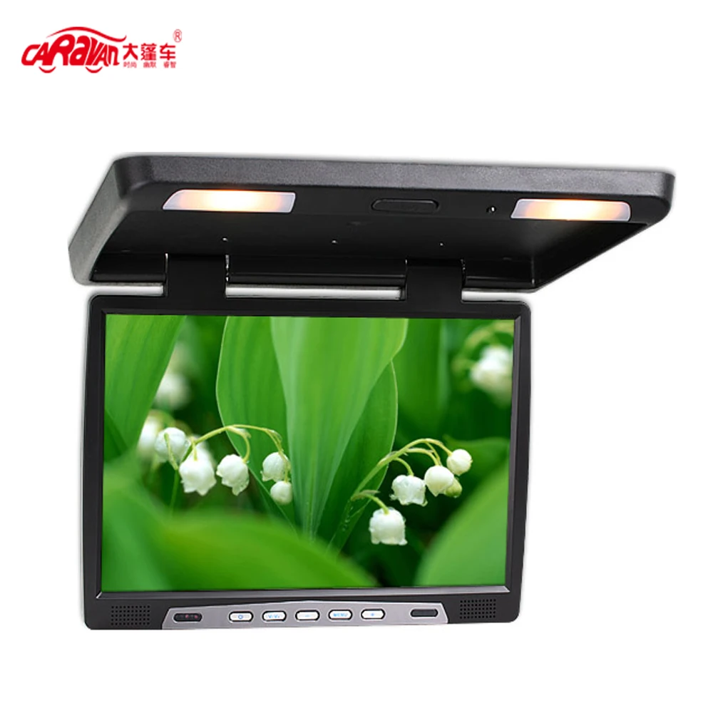 Караван 17 дюймов Super Slim Автобус hd LED Потолочный Мониторы Авто накладные 16:9 широкий