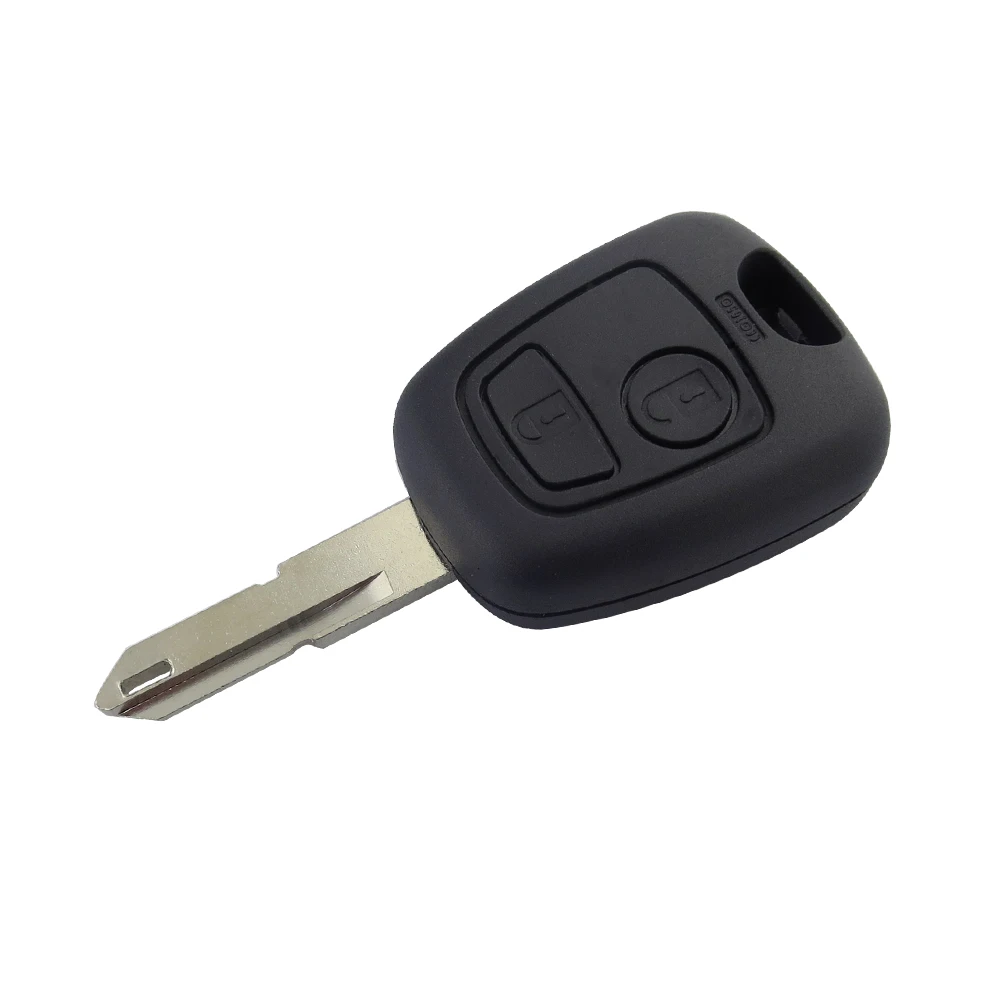 OkeyTech 2 кнопки для Citroen C1 C4 Peugeot 106 107 207 307 407 206 306 406 Замена дистанционный ключ чехол в