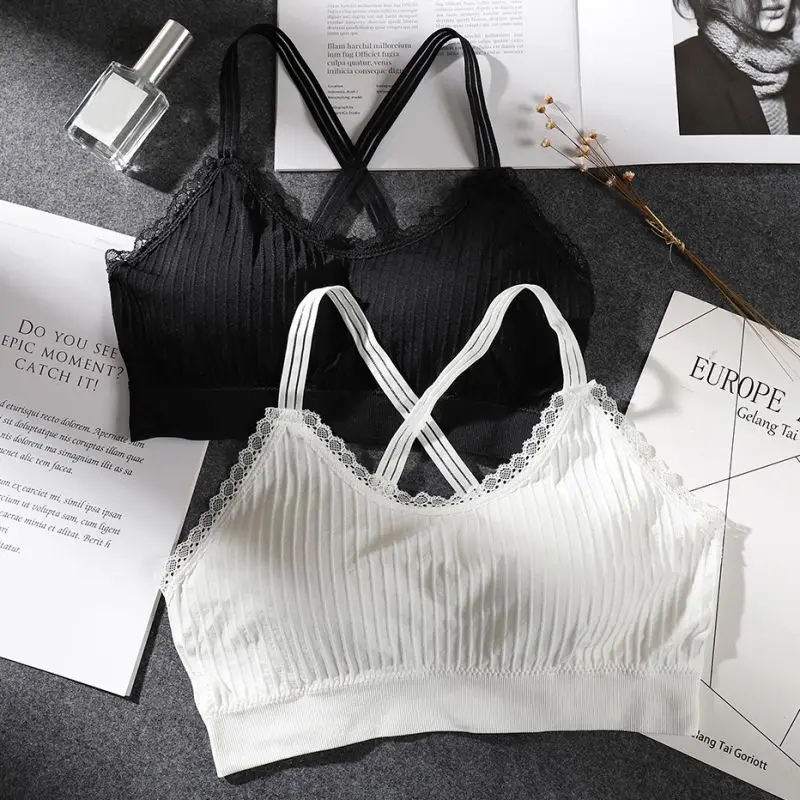 Женские бюстгальтеры сексуальные пуш ап беспроводной бюстгальтер майка дышащее