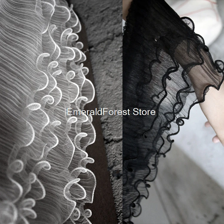 Береговая линия трехмерное большое кружево сетчатая ткань грибковая