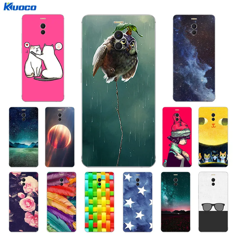 Чехол для телефона Meizu M6 Note силиконовый чехол девочек с принтом кошки Meilan сумки