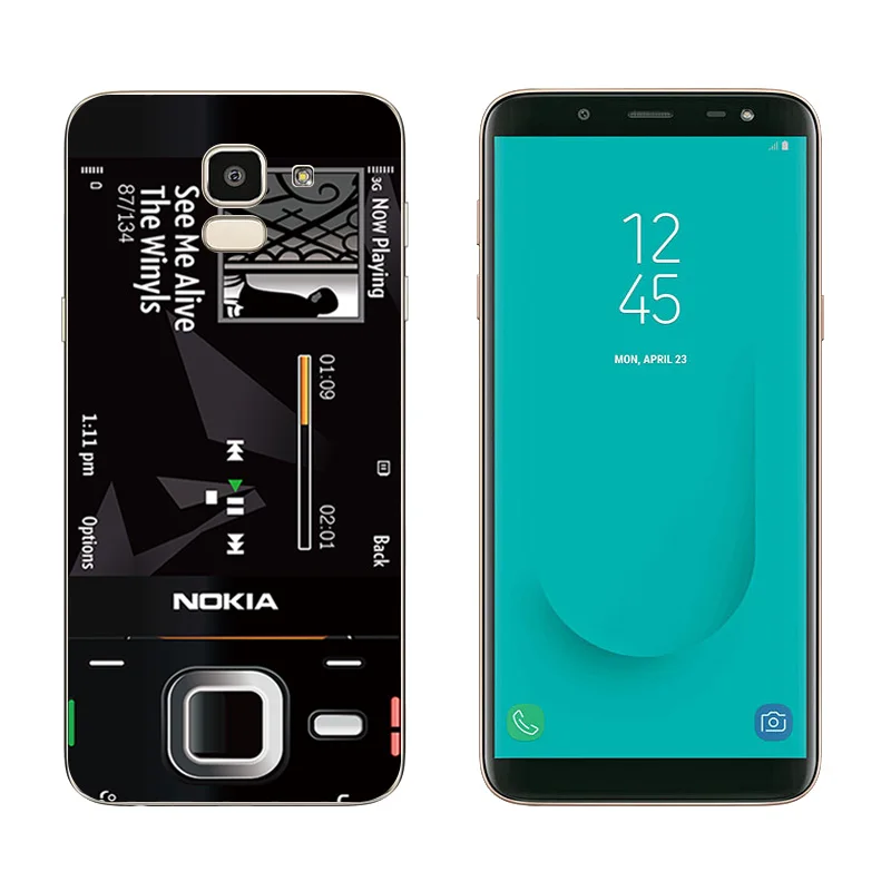 Чехол для Samsung Galaxy J6 2018 чехлы из мягкого ТПУ силикона с принтом J600 SM-J600F телефонов