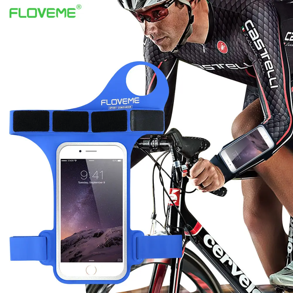 FLOVEME 4.7 / 5.5 Inch Universal Sport Running Armband For iPhone 6 6s 7 8 Plus Samsung Galaxy S9 S8 Note Thumb Pouch | Мобильные
