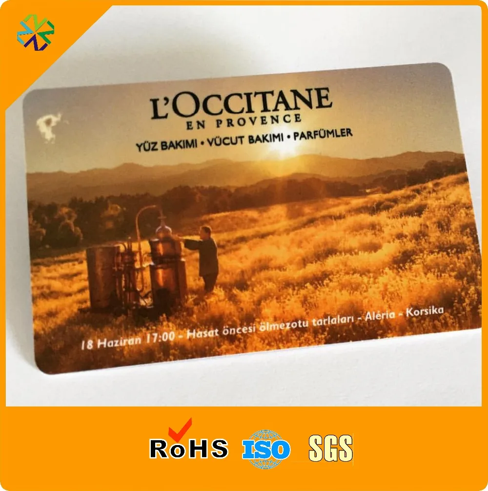 Custom Printing Plastic PVC Gift Card | Канцтовары для офиса и дома