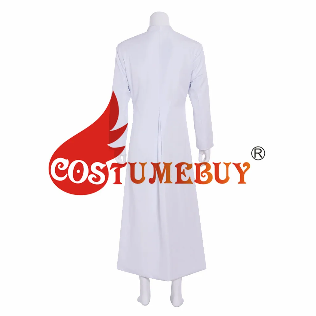CostumeBuy/мужской однобортный Тренч для костюмированной вечеринки для взрослых женщин и мужчин, Тренч для косплея в римском стиле, сутана пастора, пальто для духовки, L920