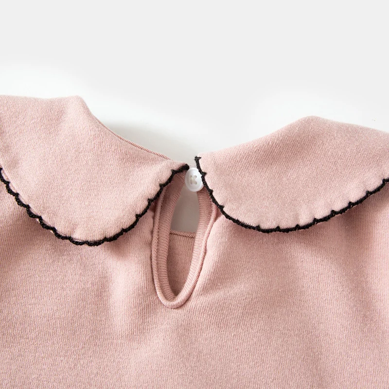 2017 Повседневное для маленьких девочек одежда Демисезонный хлопок младенческой