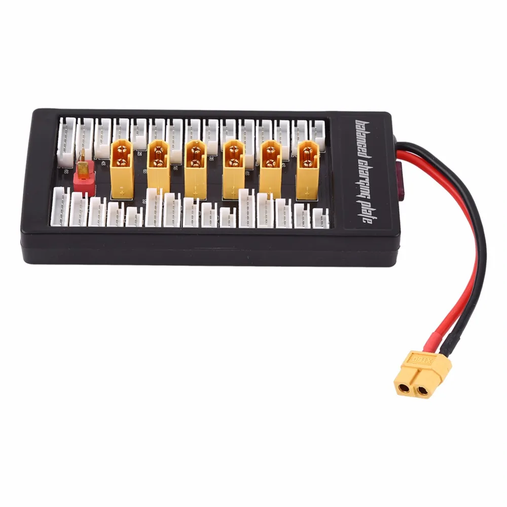 Multi 2S 6S Lipo параллельная сбалансированная зарядная плата XT60 штепсельная вилка для