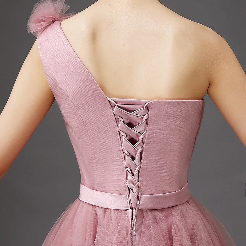 JLZXSY бледно-лиловый платья для свадьбы подружки невесты трапециевидной формы