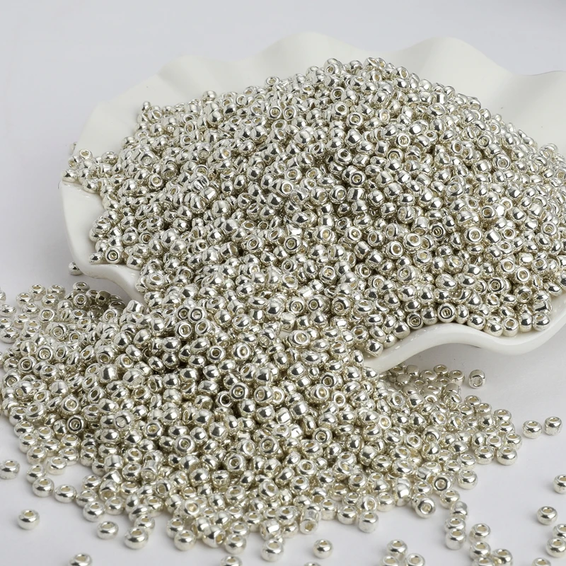 Стеклянные бусины 4 мм 200 шт./лот с круглыми отверстиями для изготовления