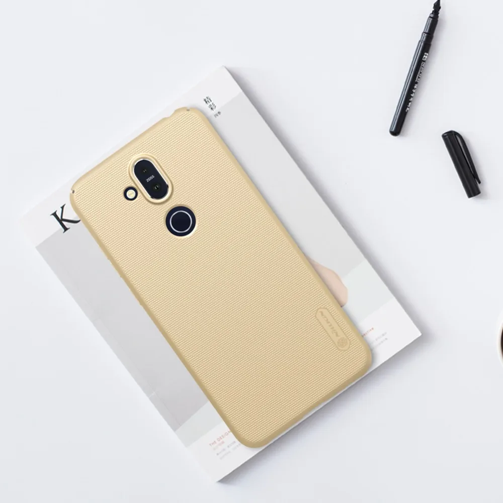 Для Nokia Lumia 8,1 чехол NILLKIN суперматовый чехол матовый Жесткий Чехол для Nokia X7