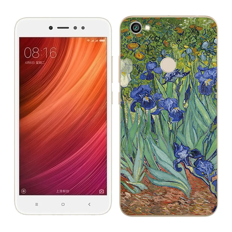 For Xiaomi Redmi Note 5A Prime Cases TPU Oil Painted for Phone Cover Hongmi 5a | Мобильные телефоны и аксессуары