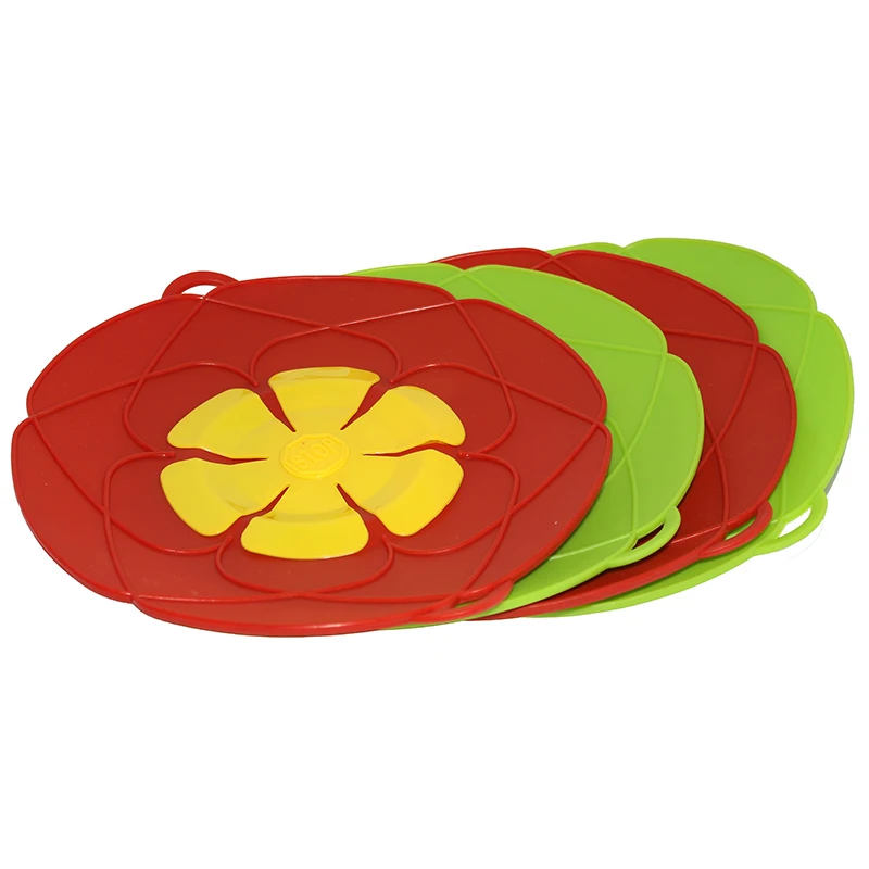 Силиконовая крышка для кастрюли разлива фиксаторы Крышка горшок кухня