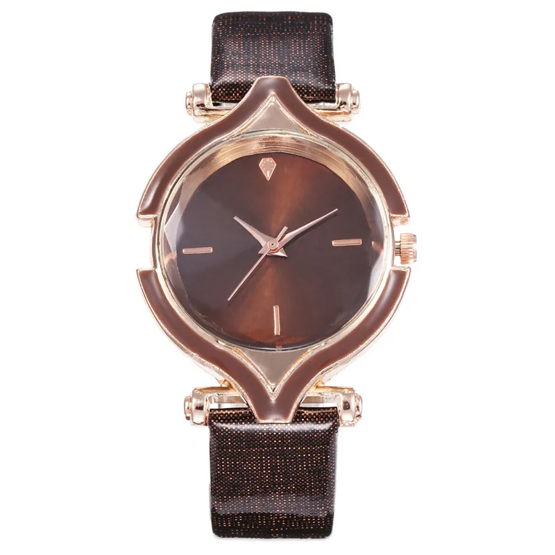 Women's watches Top brand luxury fashion Ladies Watch High Quality Leather Dial Clock Wristwatch Relogio Masculino Gift Dress XC