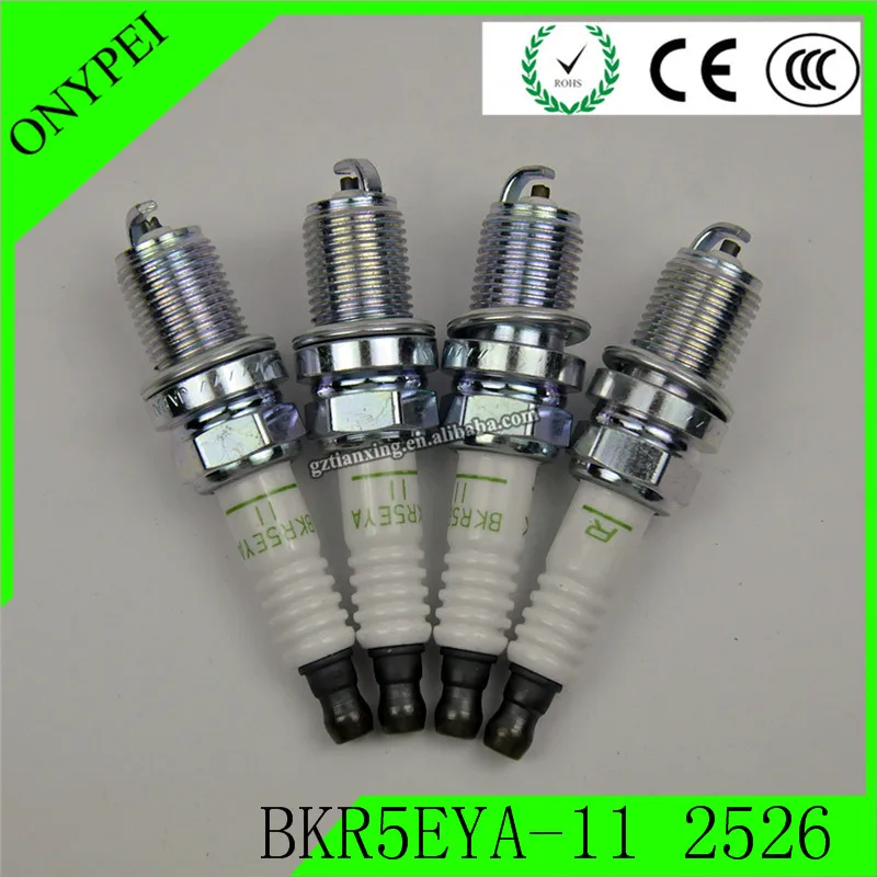4 шт. BKR5EYA 11 2526 Свеча зажигания для Toyota Previa Tacoma Supra Paseo Lexus BKR5EYA11|Свечи и запальные