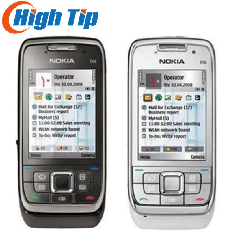 E66 оригинальные мобильные телефоны Nokia Bluetooth 3G WIFI GPS JAVA разблокированный сотовый