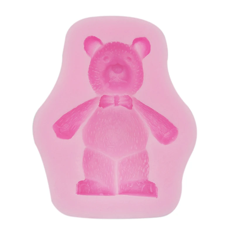 Полезная форма для торта ручная работа 3D Мишка Тедди выпечки тортов помадка
