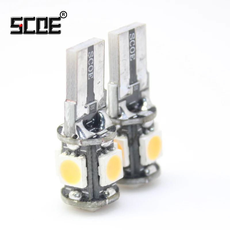 Автомобильный Стайлинг SCOE 2X 5SMD светодиодсветодиодный лампа для номерного знака