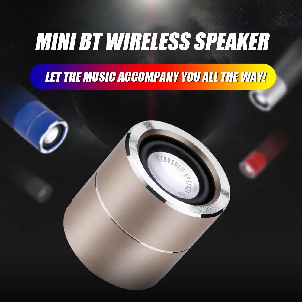 Портативный Мини Bluetooth динамик BT беспроводной s Громкая связь Встроенный