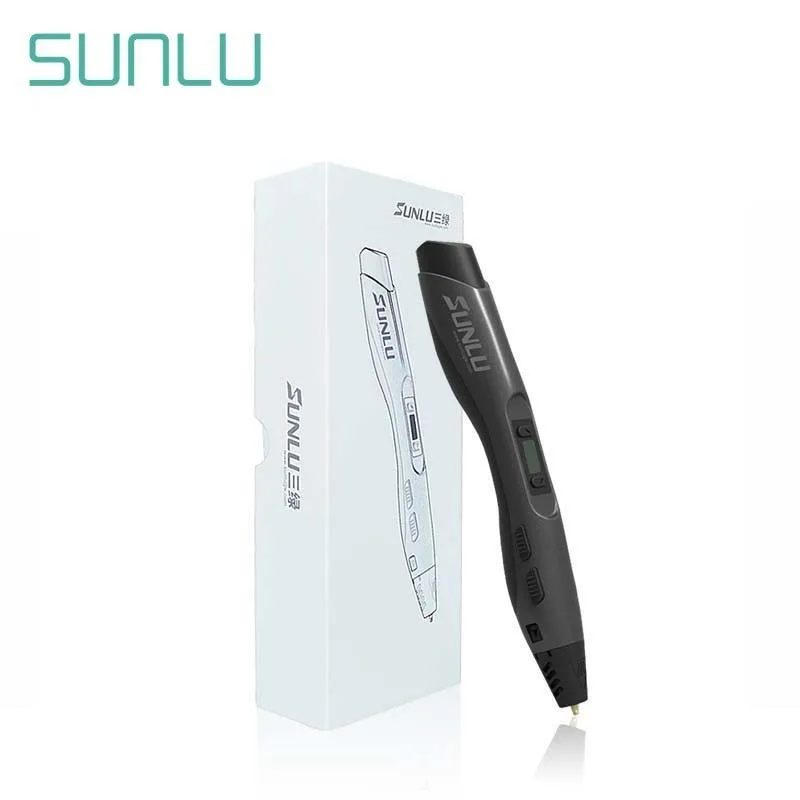 SUNLU 3D печать Ручка Набор низкая температура 3D Ручка коробка набор детей Scribble 3D ручки Поддержка PLA/PCL/ABS нити