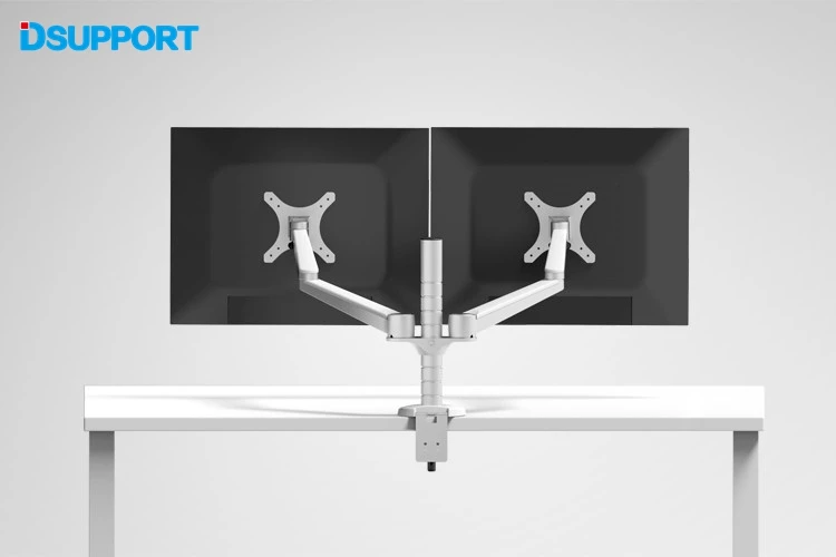Настольная подставка для монитора с двумя рычагами 10 27 дюймов настольная двойным