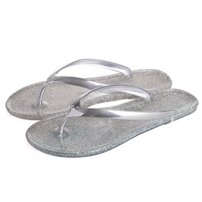 Бесплатная доставка желейные туфли женские шлепанцы сандалии дамские тапочки на