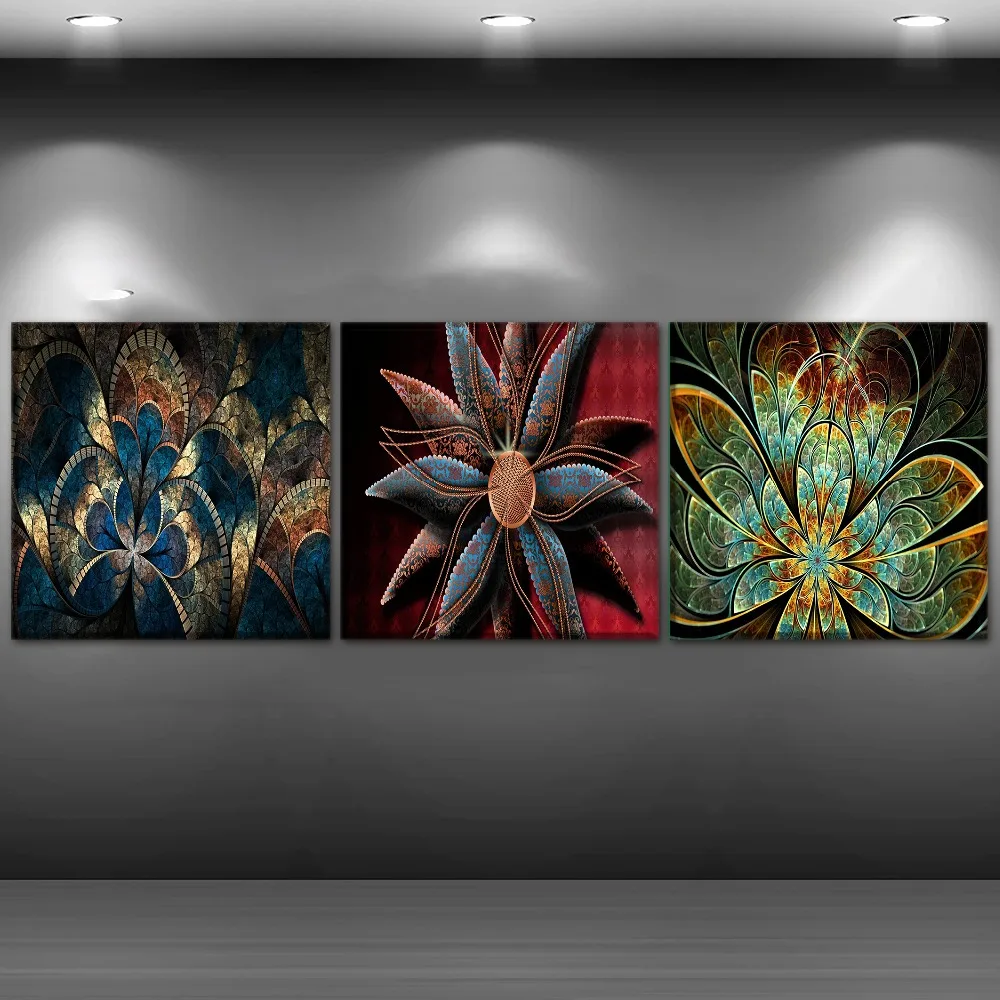 Модульный холст настенные художественные принты картины Домашний декор 3 шт./1