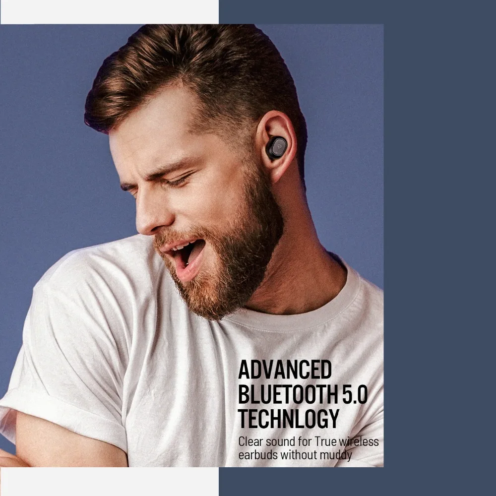 Dudios Zeus воздуха Bluetooth 5 0 True Беспроводной Наушники Hi Fi стерео звук мини in Ear с защитой
