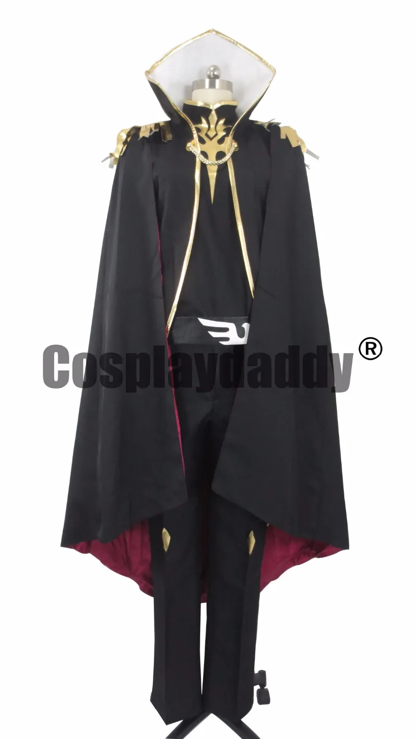 

Code Geass: Akito the Exiled Julius Kingsley Black Uniform Cosplay Costume C018