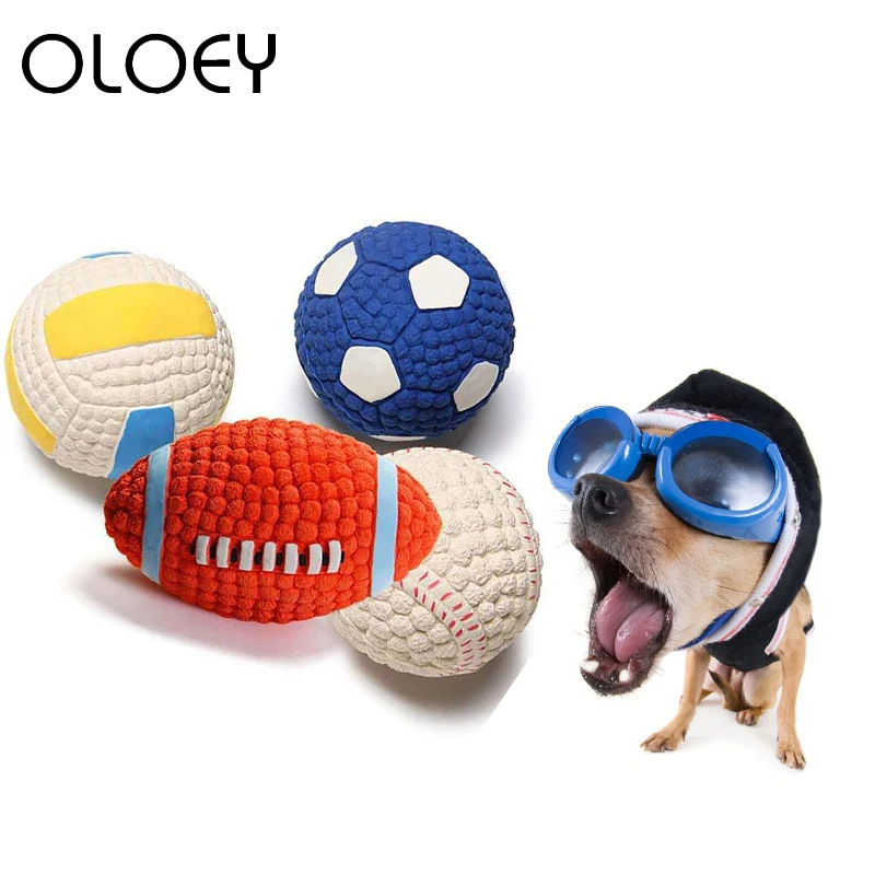 

Оригинальный жевательные игрушки для собак мяч для маленьких собак и кошек обучение странного звука интерактивные писклявые игрушки с при...