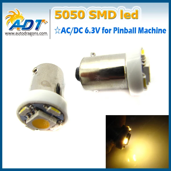 200 шт. небьющаяся светодиодная подсветка Ba9s #44 #47 AC 6 3 В 335SMD + 5050SMD|light for|me lightlight led |