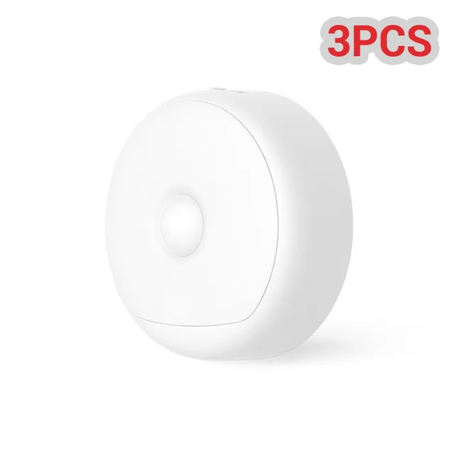3pcs Yeelight Night Xiaomi Mijia Yee светильник светодиодный ночной Светильник Инфракрасный магнитный с крючками Дистанционный датчик движения тела для Xiaomi Smart Home - Цвет: 3pcs Yeelight Night