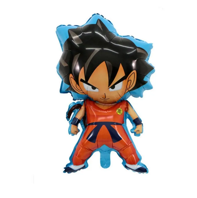 10 шт. 78*45 см 7 Dragon Ball Z мяч игрушка фольга шары Детские Сон Гоку надувные баллон для день рождения воздушные шары для украшения - Цвет: as picture