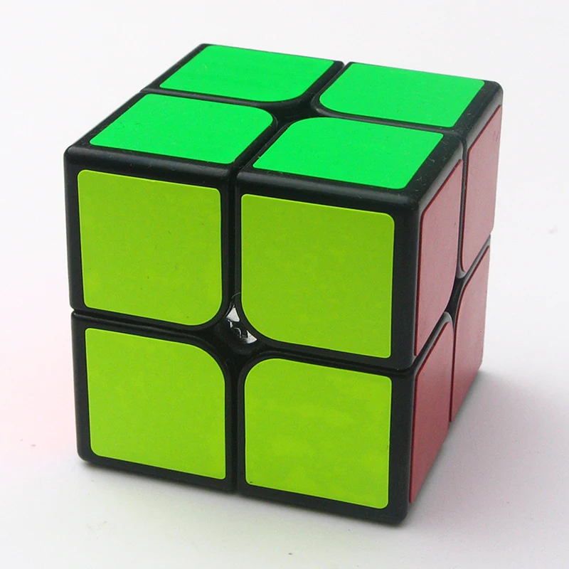 

QiYi QiDi 2X2X2 Magic Speed Cube Pocket 50mm Puzzle Cube Professional Educational Funny Toys For Children