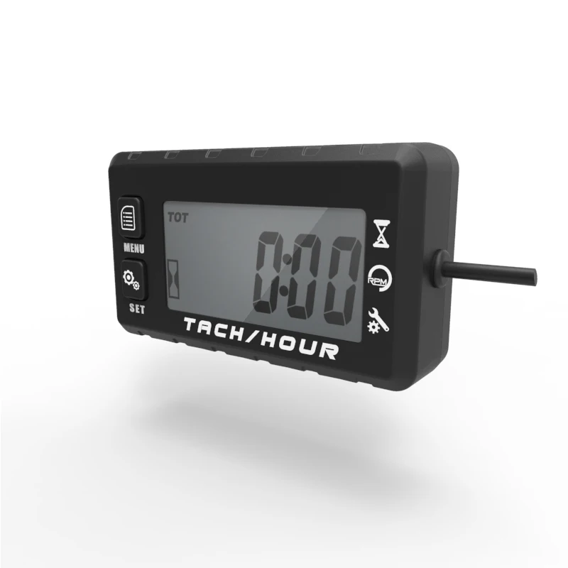 Тахометр цифровой индукционный счетчик моточасов для бензиновый двигатель ATV UTV