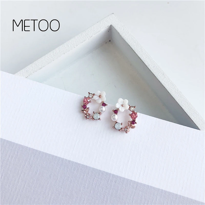 METOO Летний стиль пляжные каникулы Подсолнух маргаритки Преувеличенные стильные