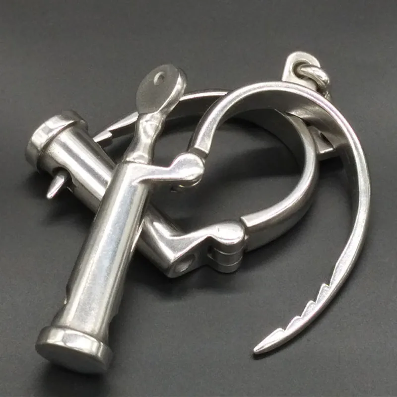 Adjustable Hand Ankle Cuffs Adult Sex Game Bondage Restraints Stainless Steel Metal Handcuffs Leg Irons Slave BDSM Torture Tools | Красота и