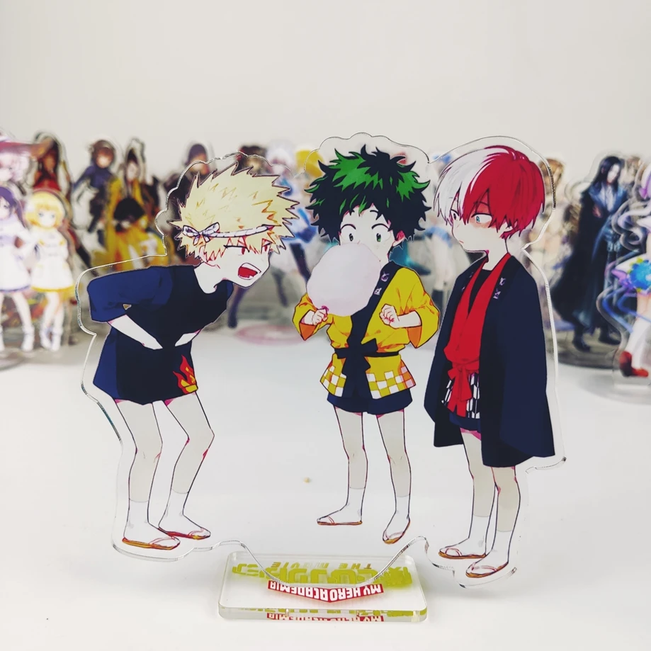 Короткая футболка с героями из японского аниме Мой герой Академии Bakugou Katsuki