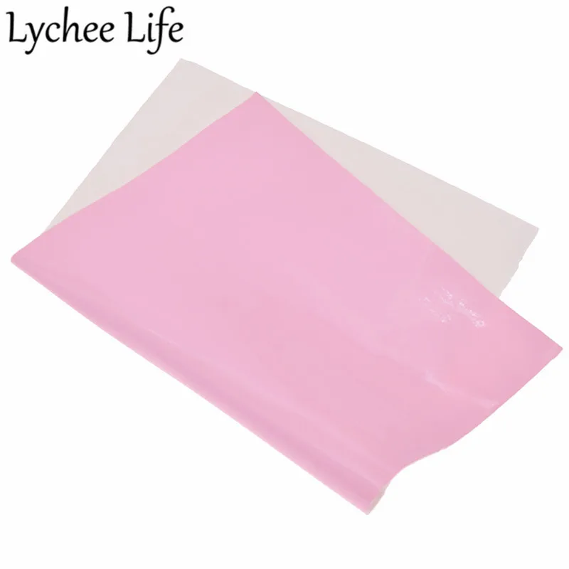 Lychee Life лакированная кожа гладкая ткань A4 PU 29X21 см кожаная ткань DIY Современная домашняя одежда текстиль швейная ткань аксессуары