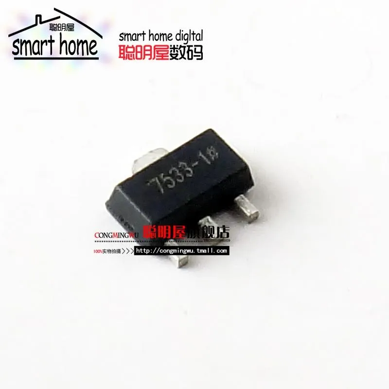 

Модуль Бесплатная доставка-HT7533-1 SOT-89 100mA регулятор