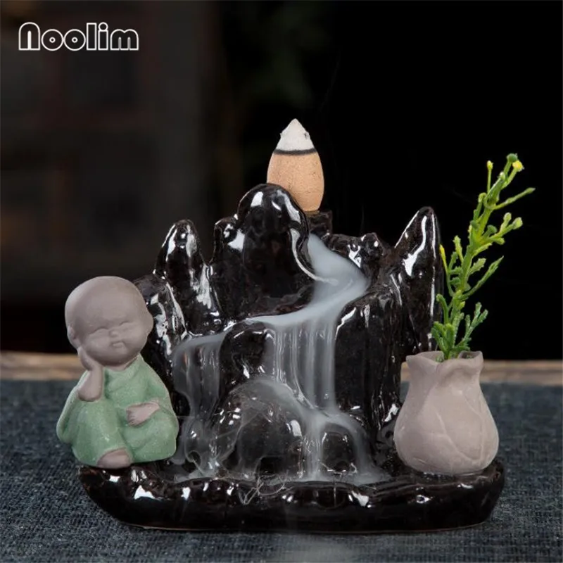 Подставка для благовоний с изображением маленького монаха | Дом и сад