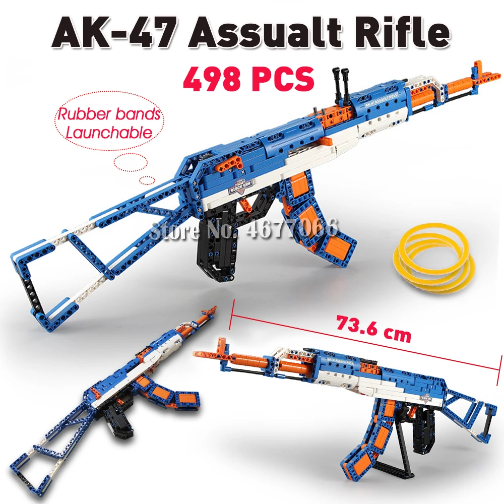 

cada building blocks technic gun toy models & building toy gun model 98k bricks educational toys for children ww2 toys for kids