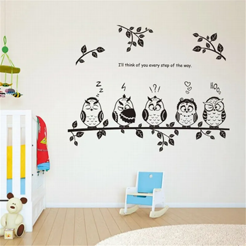 Самоклеющиеся виниловые Съемные наклейки для детской спальни комнаты ванной ПВХ