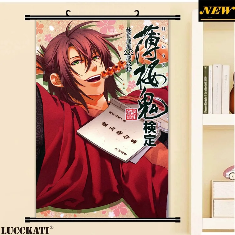 40X60 см Hakuouki Shinsengumi Kitan otogisoushi Otomate CAME мультфильм аниме Настенная картина прокрутка